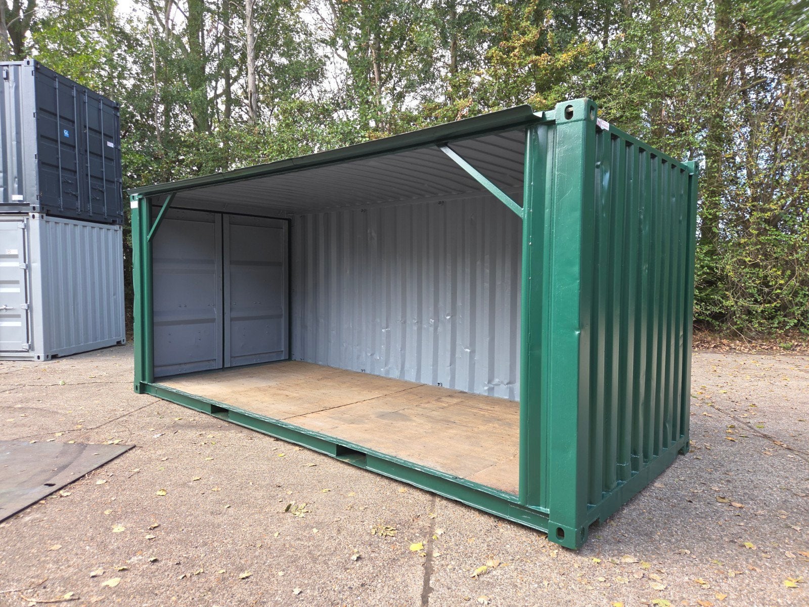 20 ft schuilstal/zeecontainer /veranda, Ophalen of Verzenden