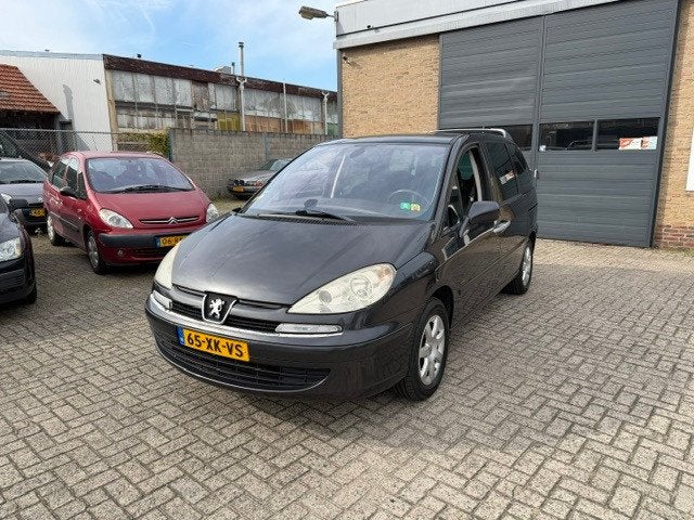 Peugeot 807 2.0 Norwest Automaat+7-persoons Apk 7-2027, Auto's, Gebruikt, Zwart, 4 cilinders, 1634 kg
