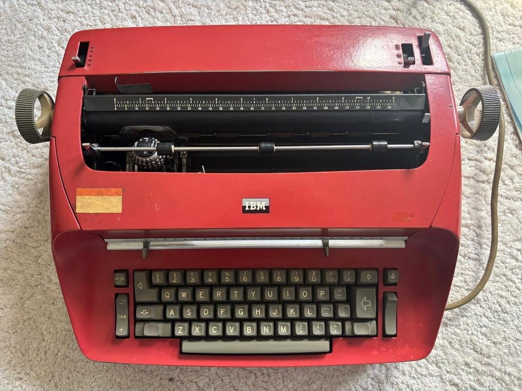 IBM selectric I (model 71) - rood, Diversen, Typemachines, Gebruikt, Ophalen