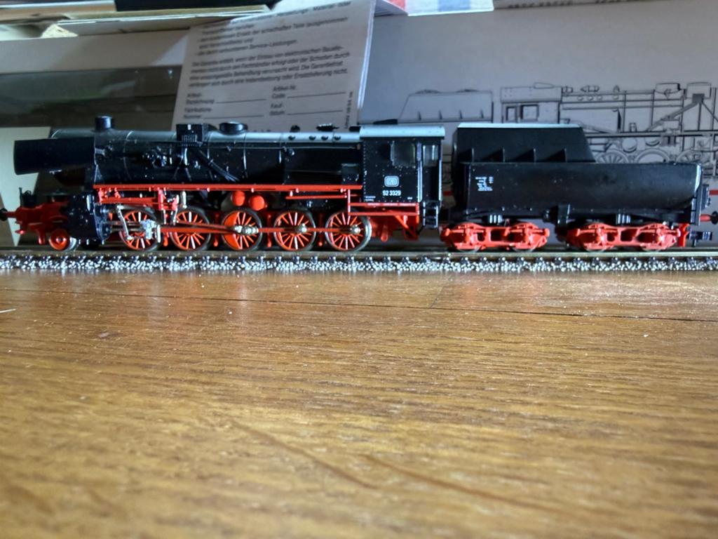 Märklin Hamo (Trix) MHI BR 52 3329 stoom H0=, Hobby en Vrije tijd, Modeltreinen | H0, Trix, Ophalen of Verzenden, Zo goed als nieuw