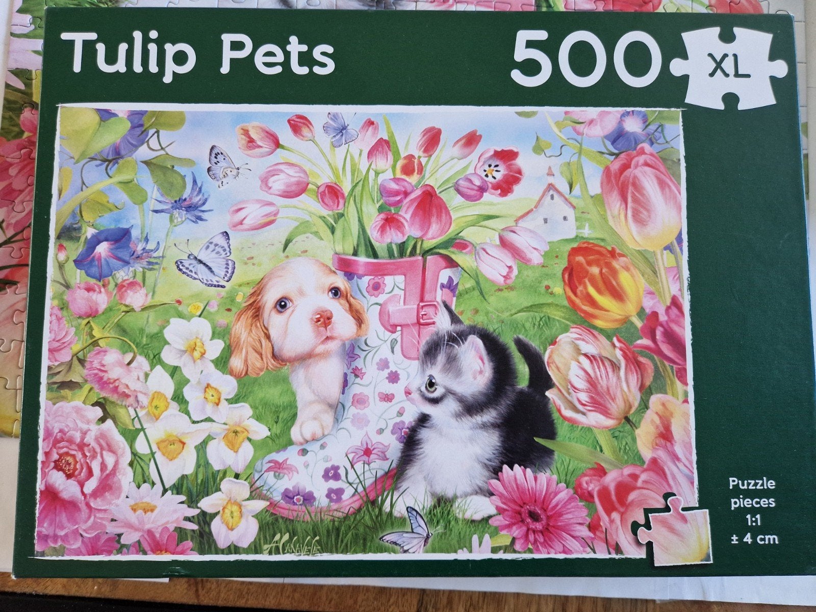 Tulp Pets 500XL stukjes, Ophalen of Verzenden, Minder dan 500 stukjes, Gebruikt