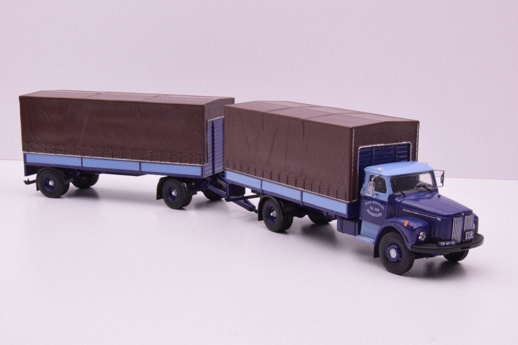 Scania L76  '' van der kooy Makkum ''  Tekno, Ophalen of Verzenden, Zo goed als nieuw, Bus of Vrachtwagen, Tekno