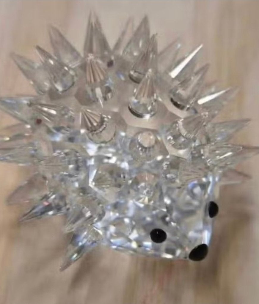 Swarovski egel, Ophalen of Verzenden, Zo goed als nieuw, Figuurtje