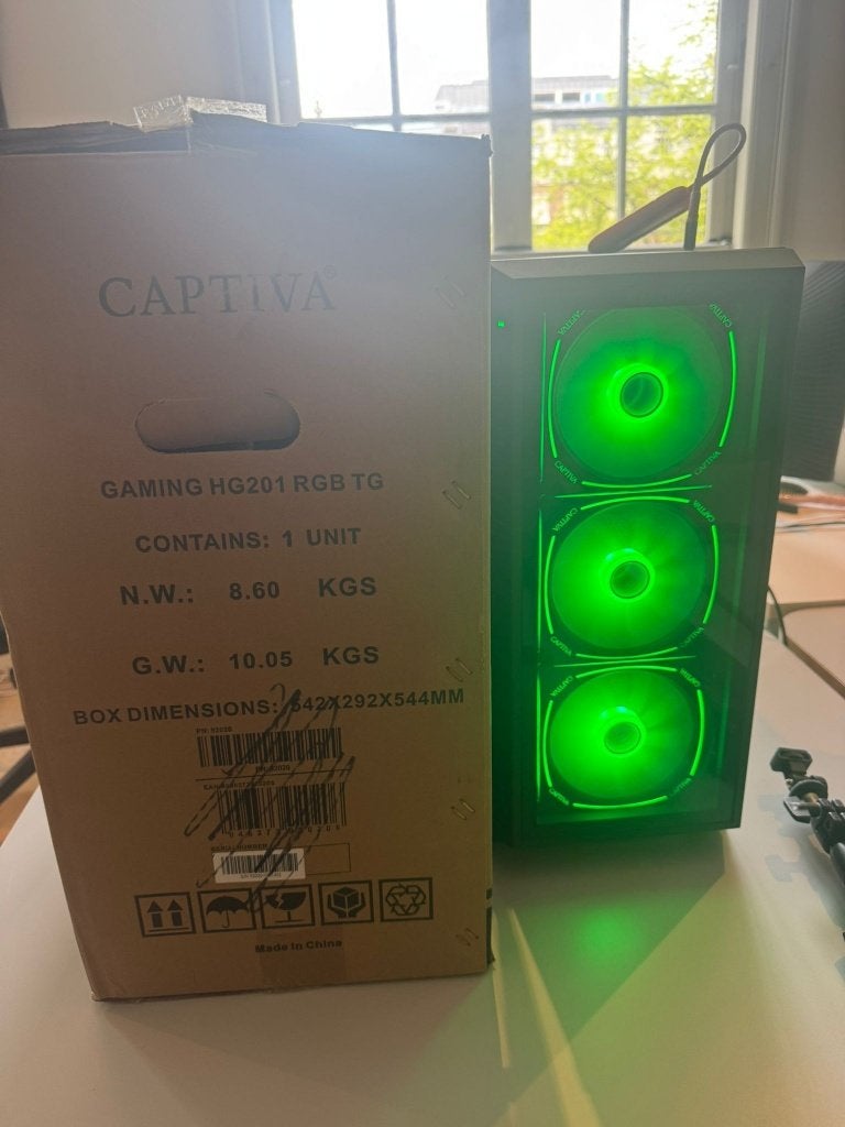 Foto 2 van Gaming PC i7-14700F — RTX 5070 12GB — 32GB — Captiva 1TB SSD