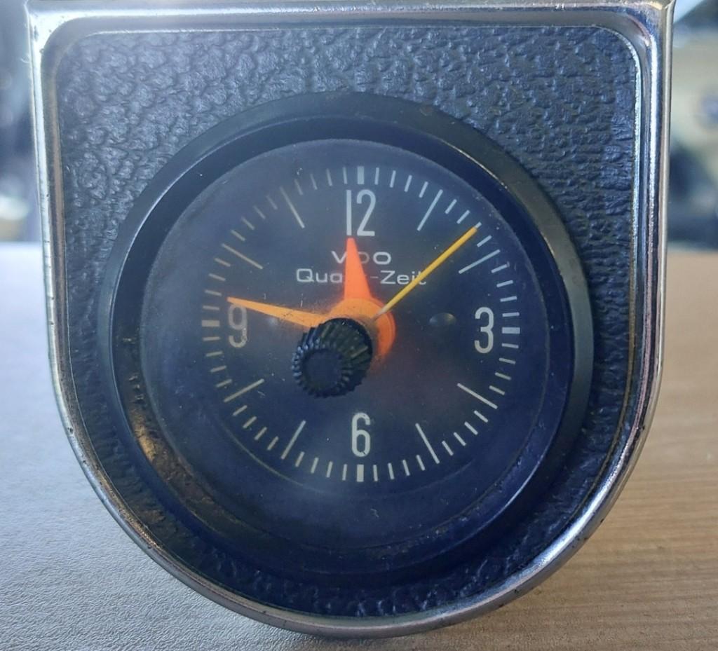 VDO klokje oldtimer auto 12v, Auto-onderdelen, Vdo, Gebruikt, Ophalen of Verzenden, 1601mt