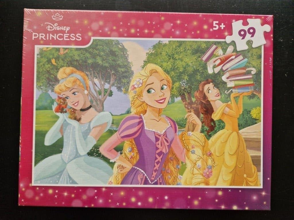 Disney Princess puzzel, 99 stukjes (Nieuw), Ophalen of Verzenden, Meer dan 50 stukjes, Nieuw, 4 tot 6 jaar