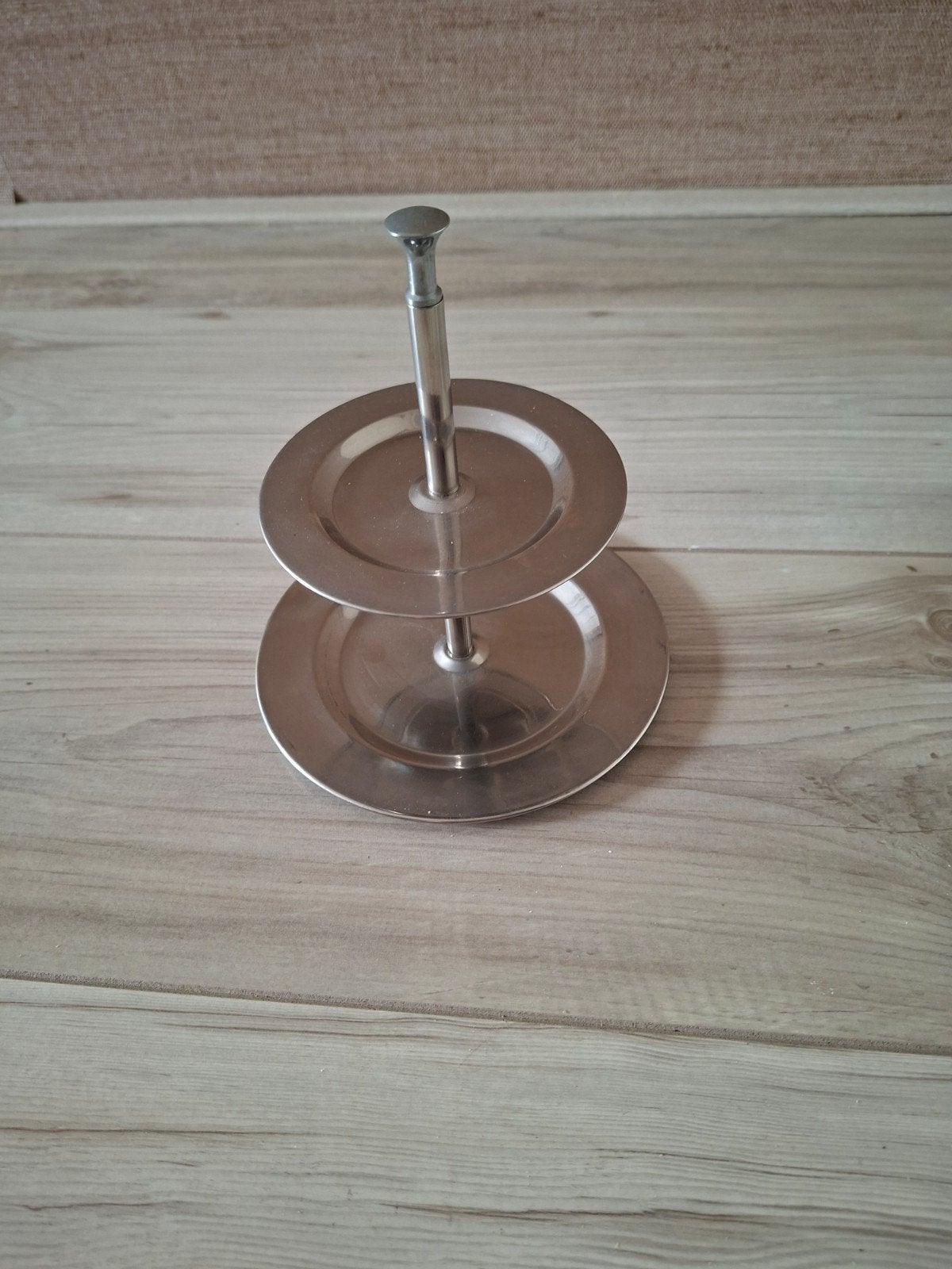 Zilveren etagère rond - 15 cm breed, Ophalen of Verzenden