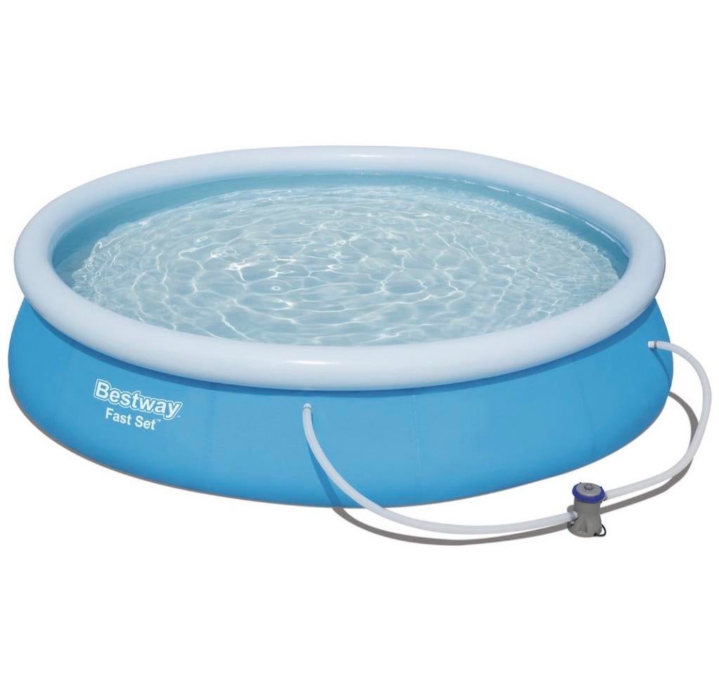 Bestway Fast Set Zwembad met Pomp, Ophalen, Minder dan 80 cm, Rond, 300 cm of meer