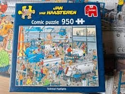 Puzzel JAN VAN HAASTEREN TECHNICAL HIGHLIGHTS, Ophalen of Verzenden, 500 t/m 1500 stukjes, Zo goed als nieuw, Legpuzzel