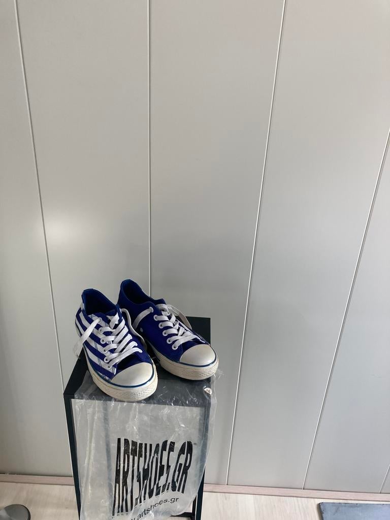 Griekse Gympen, Kleding | Dames, Schoenen, Blauw, Nieuw, Ophalen of Verzenden, Sneakers of Gympen