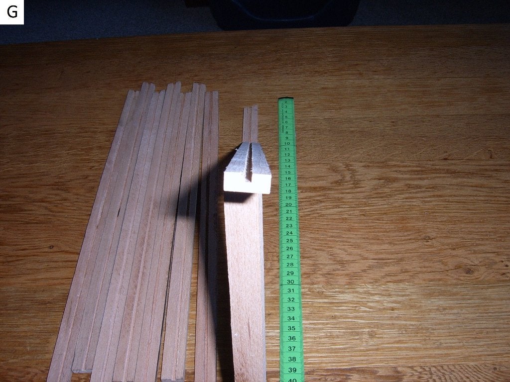 Profiel latjes Beuken.. 260 stuks., Ophalen of Verzenden, Nieuw, 1:32 tot 1:50