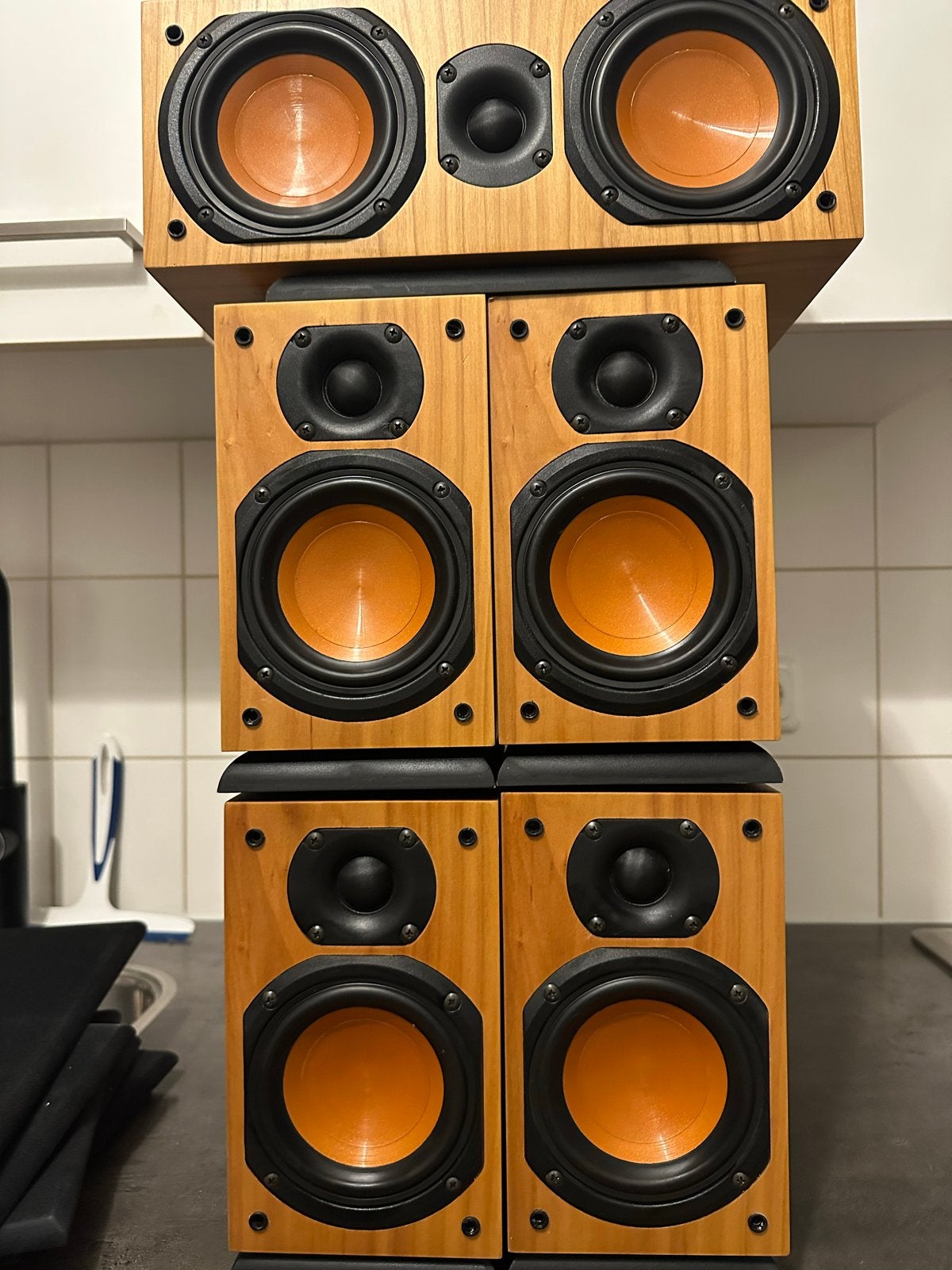 chario piccolo kit 244, Ophalen, Minder dan 60 watt, Front, Rear of Stereo speakers, Overige merken