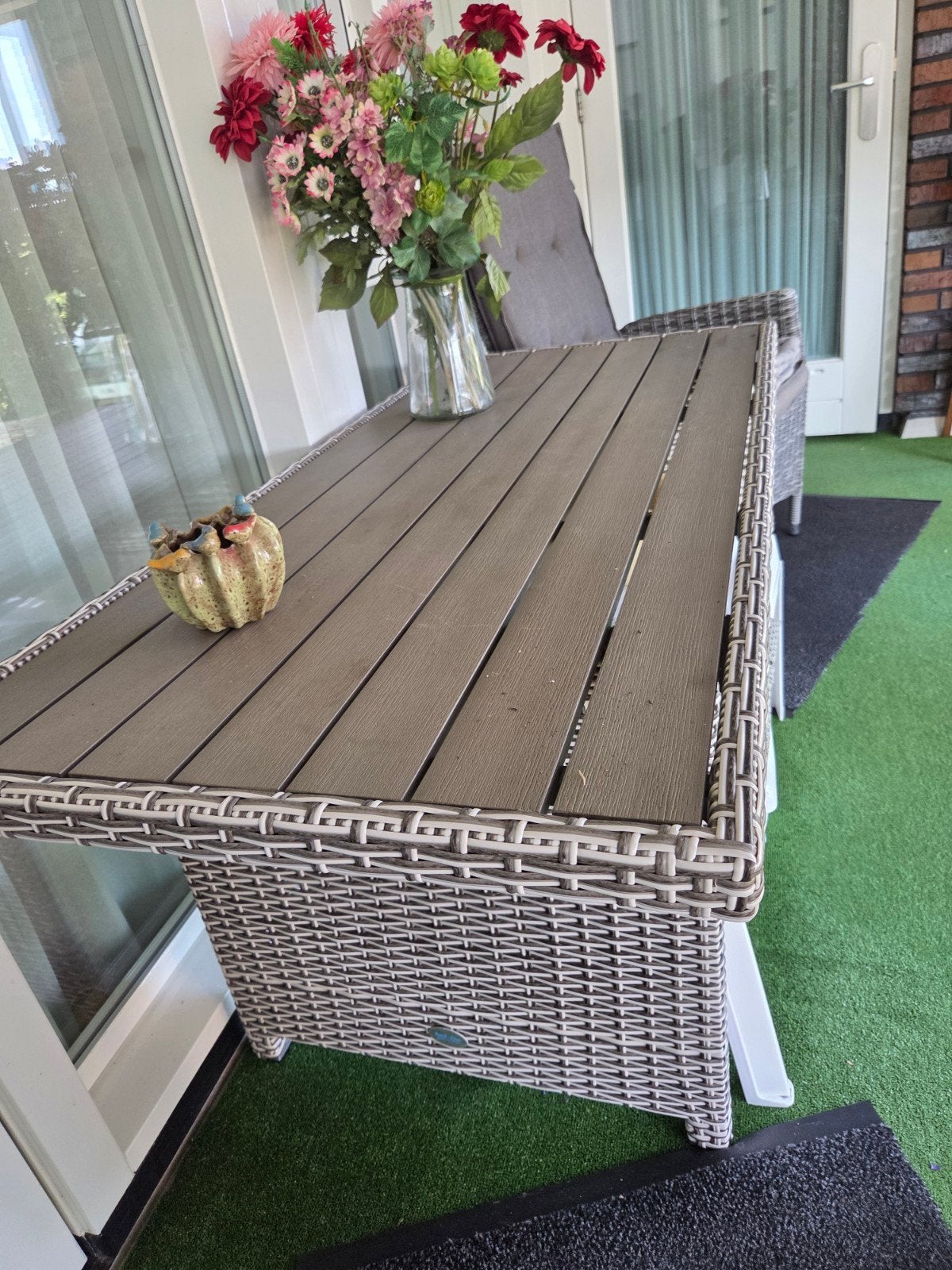 sens line tafel, Ophalen, Zo goed als nieuw, Rechthoekig, Kunststof