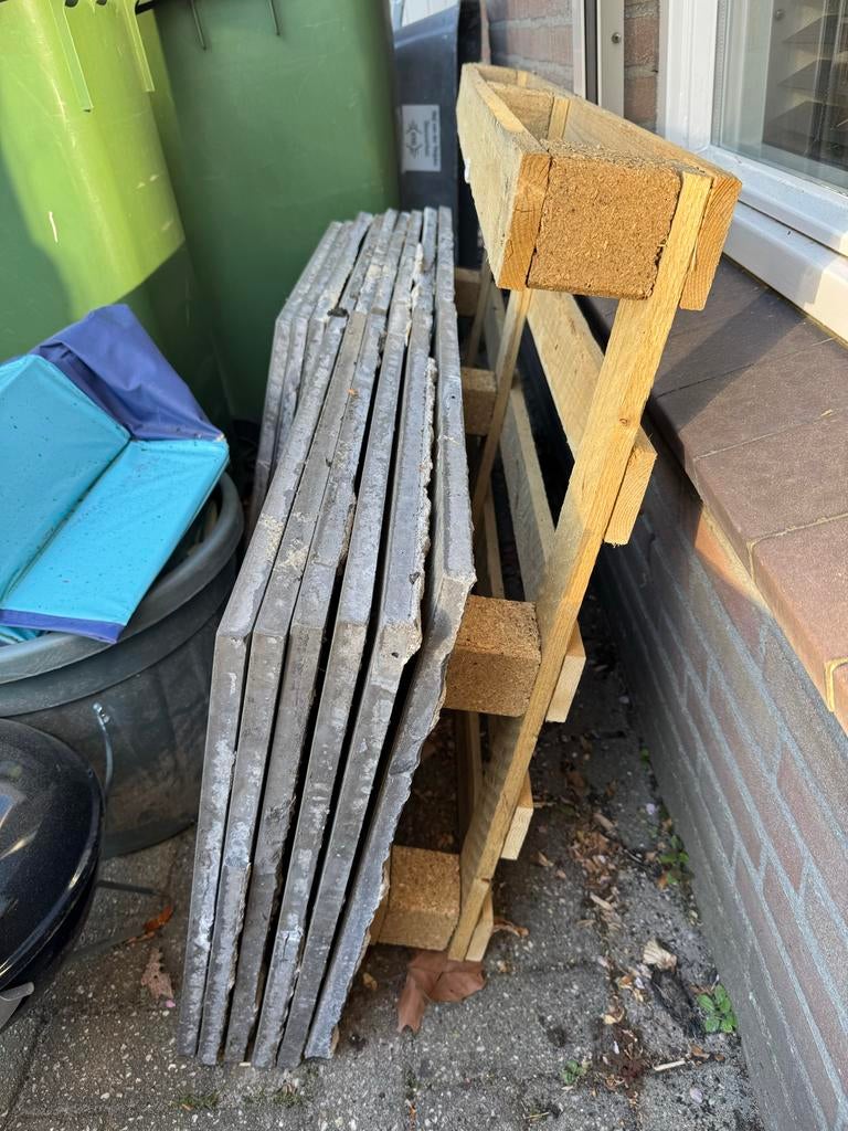 Gratis houten pallet, ideaal voor bijvoorbeeld stookhout, Ophalen, Gebruikt, 25 tot 50 mm, Pallet