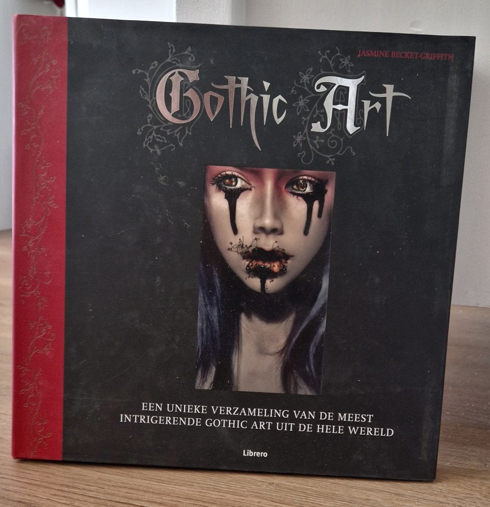 Hardover boek Gothic Art - Jasmine Becket-Griffith zgan a, Ophalen of Verzenden, Zo goed als nieuw, Jasmine Becket-Griffith