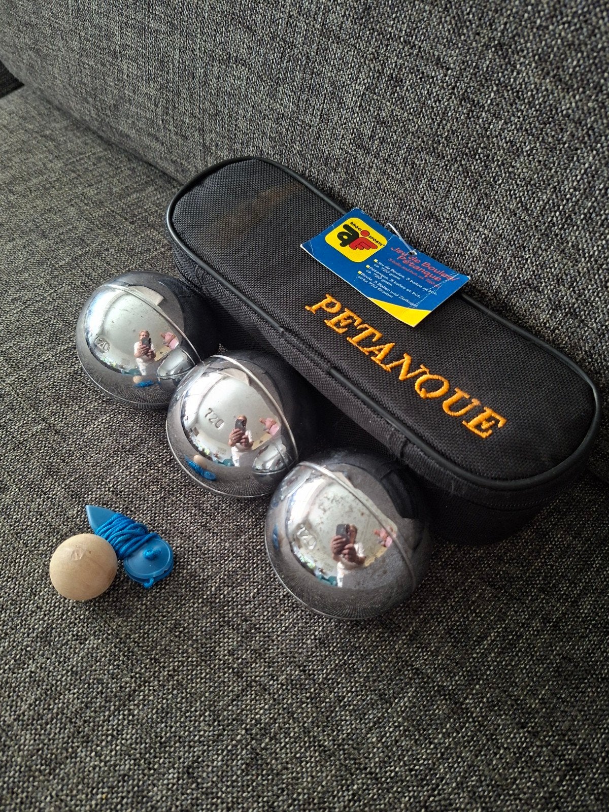 Jeu de boules ballen, Ophalen, Gebruikt, Bal