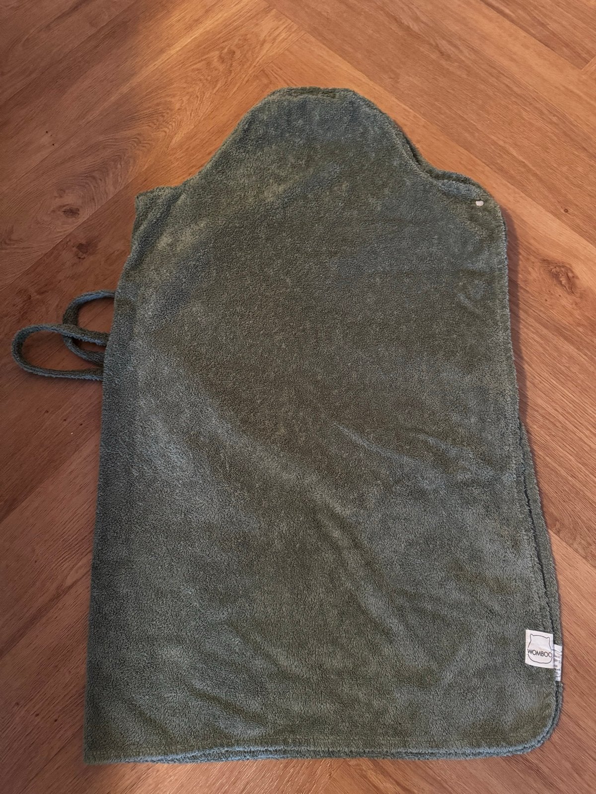 Womboo Wikkeldoek Buidelbadcape - Olijfgroen, Ophalen, Zo goed als nieuw