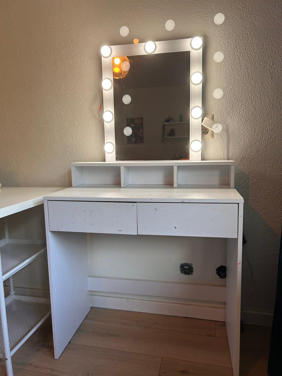 Make up tafel / kaptafel, Ophalen, Gebruikt, 50 tot 100 cm, 100 tot 150 cm