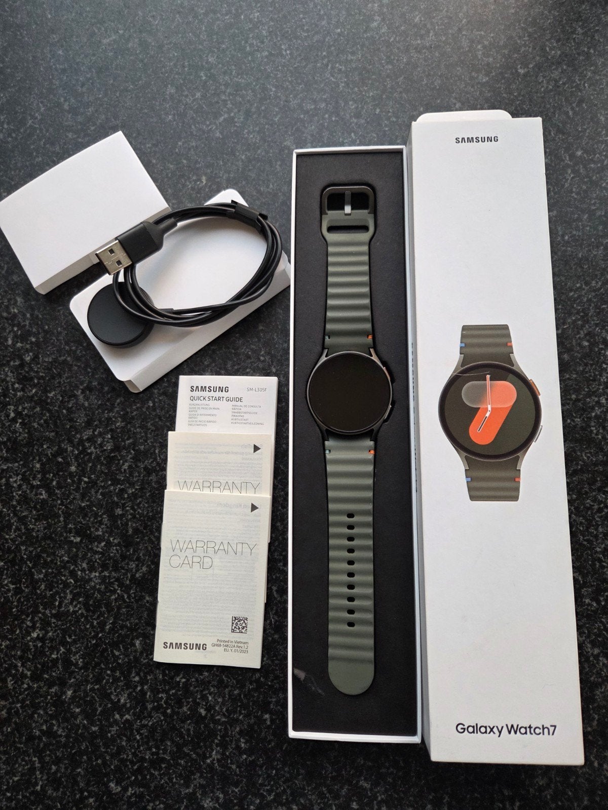 Samsung Galaxy Watch7 - Compleet in doos, Nieuw, Ophalen of Verzenden, Samsung, Waterdicht
