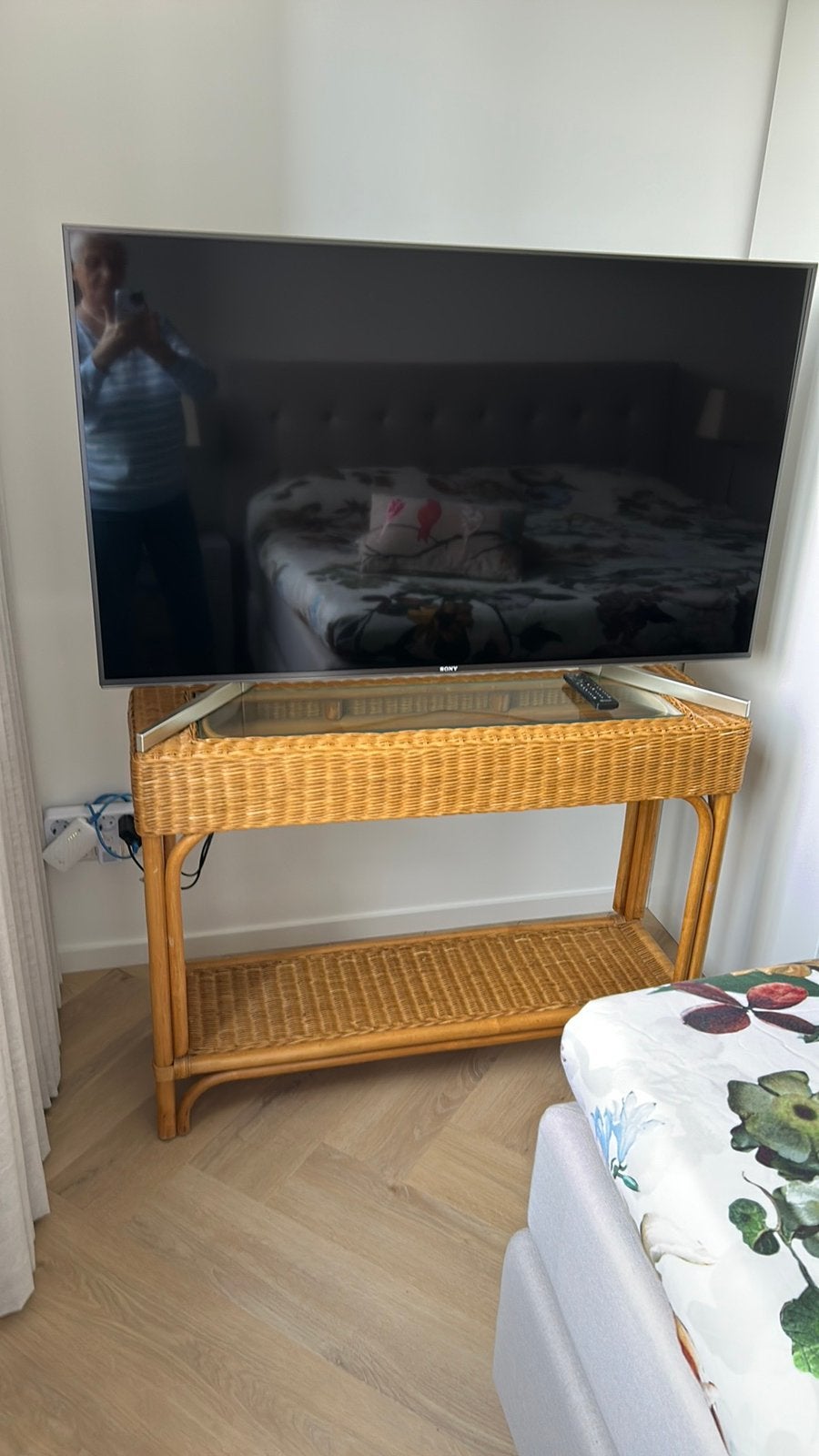 Leuk Rieten Sidetables, Huis en Inrichting, Ophalen, Overige materialen, Vin tit., Zo goed als nieuw