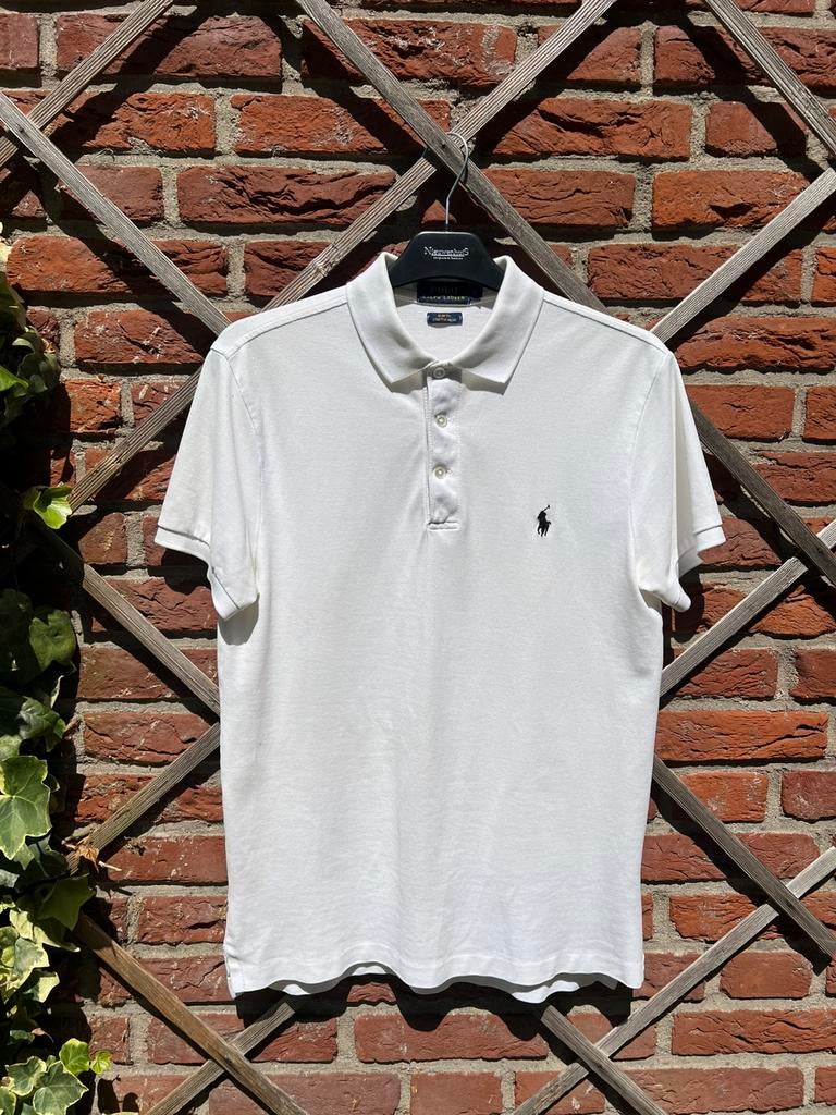 Polo van Ralph Lauren., Ophalen of Verzenden, Zo goed als nieuw, Maat 46 (S) of kleiner, Wit