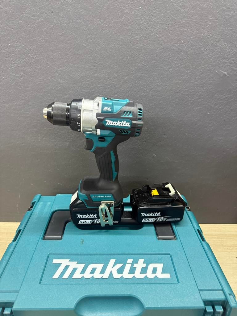 Makita DDF492 set, Ophalen, Zo goed als nieuw, Boor- en Schroefmachine