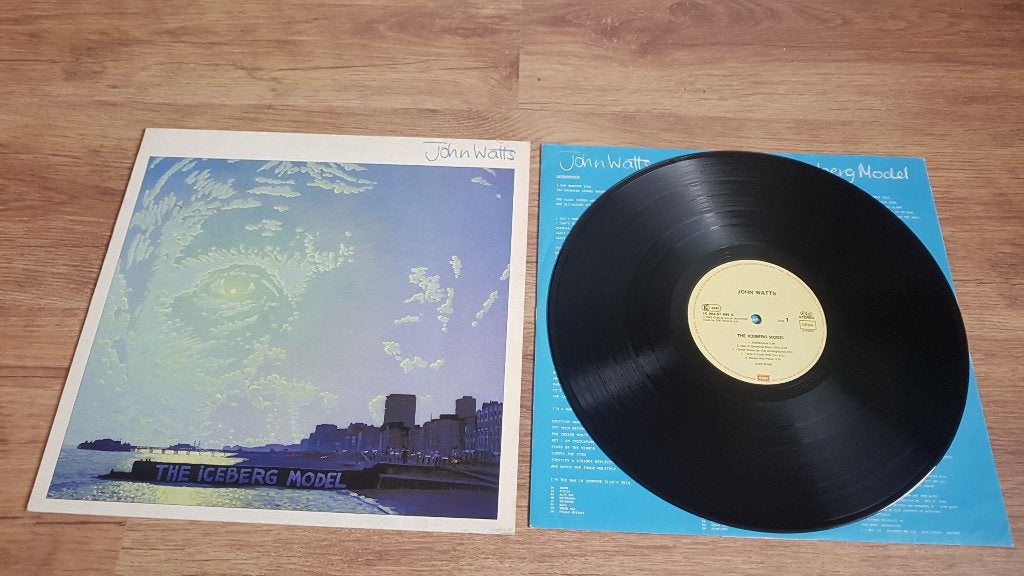 John Watts - The Iceberg Model (1983) vinyl album, Cd's en Dvd's, LP, Rock, Gebruikt, Ophalen of Verzenden