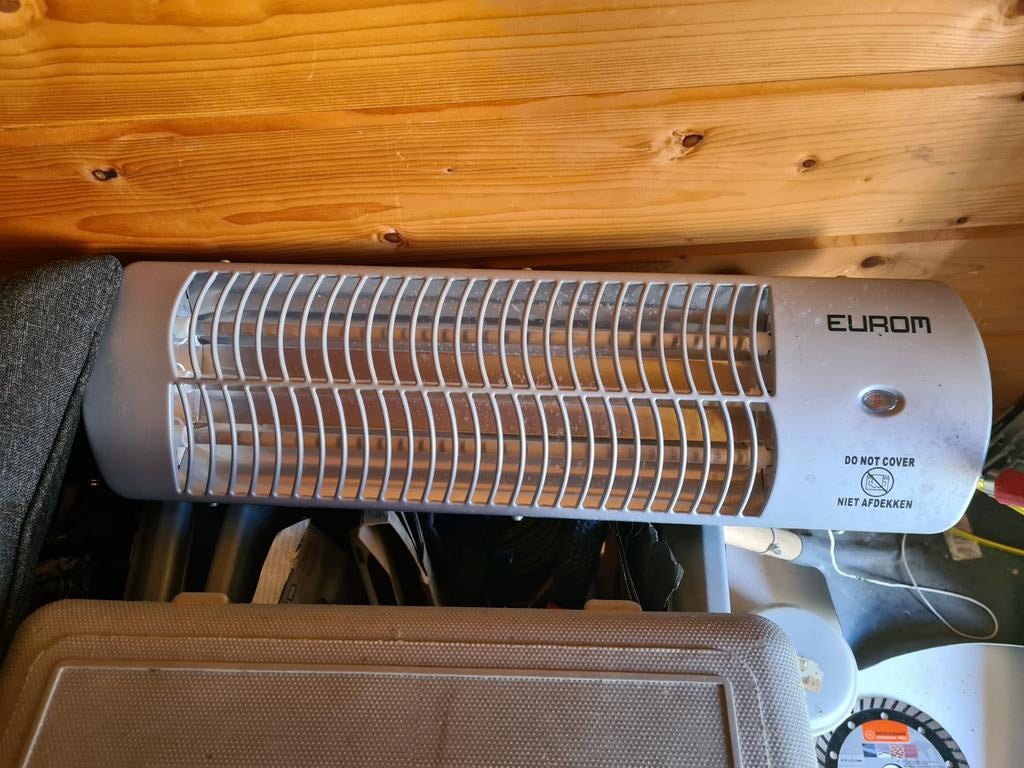 Kleine Eurom heater voor toilet, werkt perfect, Ophalen of Verzenden