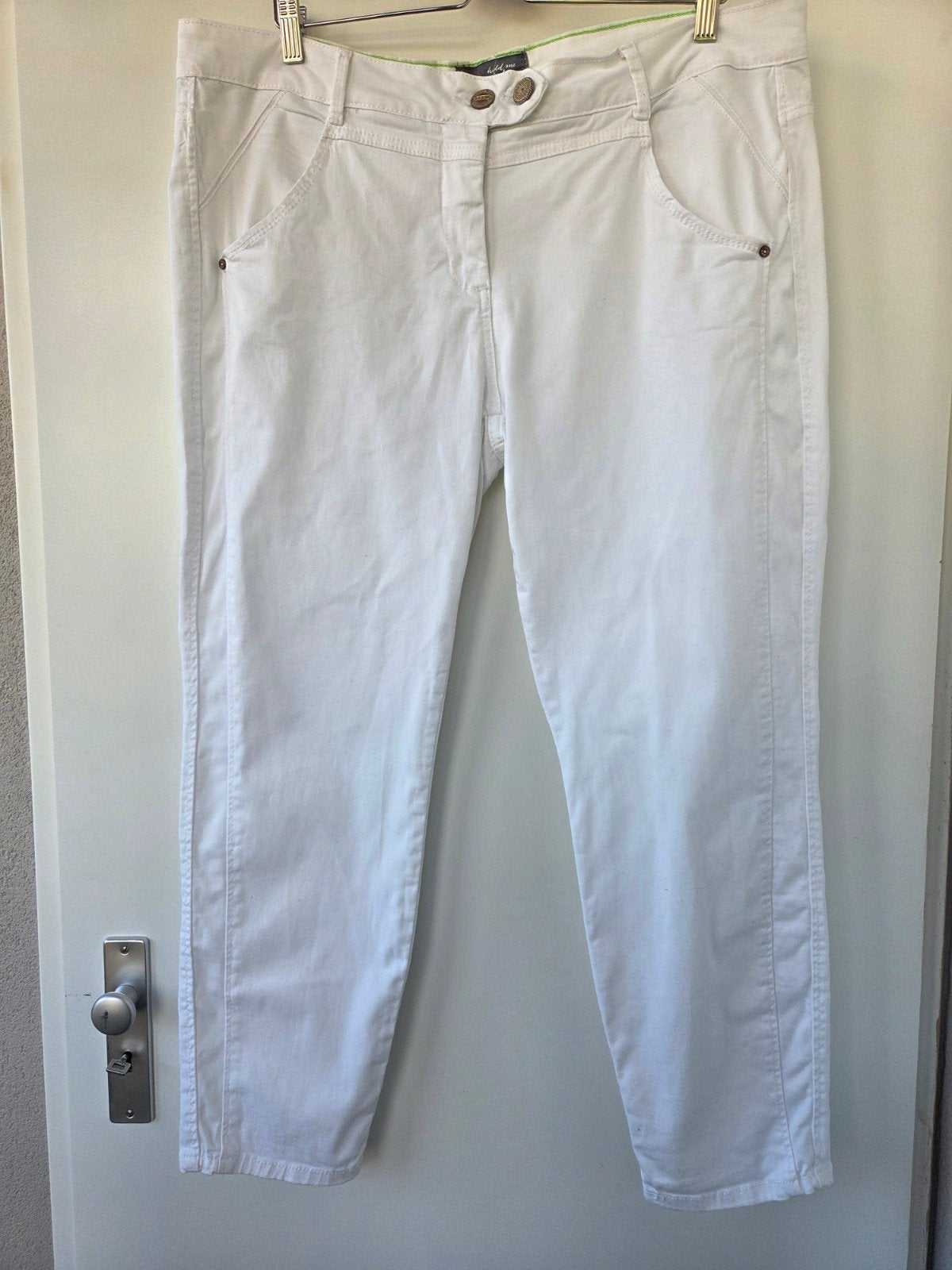 Witte broek Cecil New York - 28 inch, Kleding | Dames, Ophalen of Verzenden, Nieuw, Maat 46/48 (XL) of groter, Driekwart