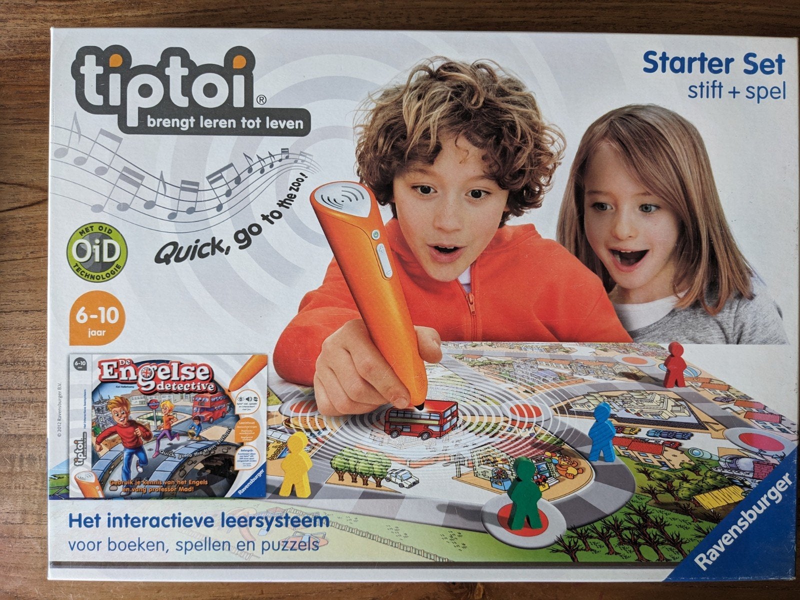 Tiptoi spel De Engelse detective, Kinderen en Baby's, Speelgoed | Educatief en Creatief, Ophalen of Verzenden