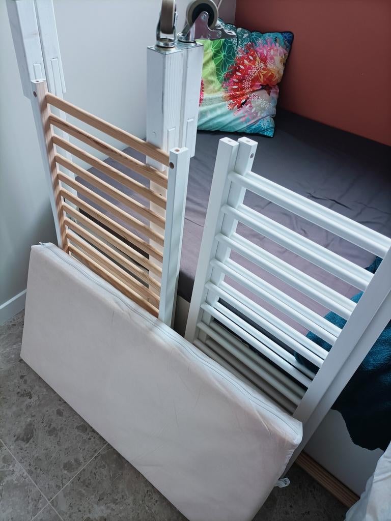Ikea cosleeper voor (heel) hoog bed incl. matras, Kinderen en Baby's, Ophalen, Gebruikt, Overige typen