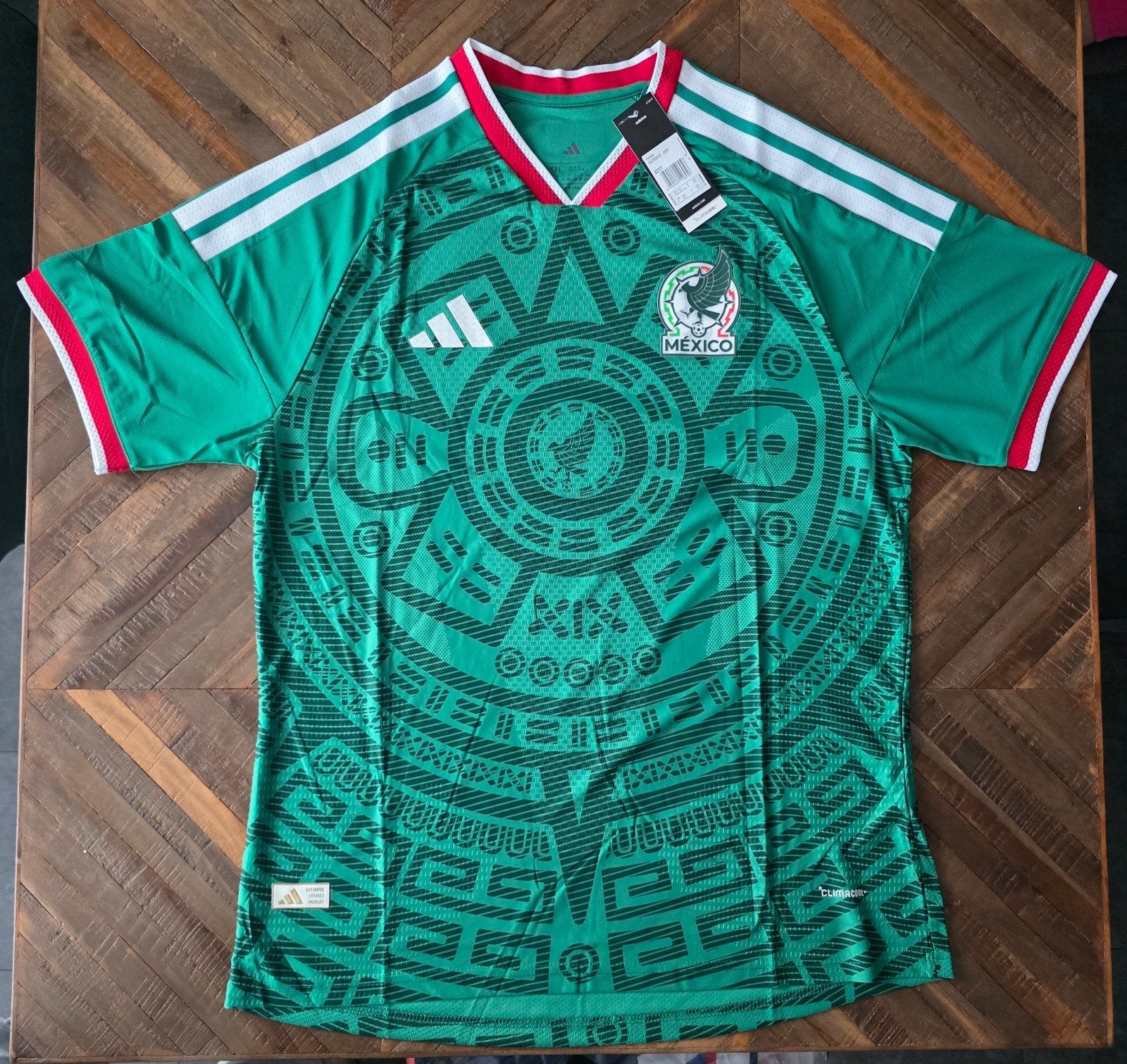 WK shirt Mexico 4XL - Player versie, Groter dan maat XL, Ophalen of Verzenden, Nieuw, Shirt