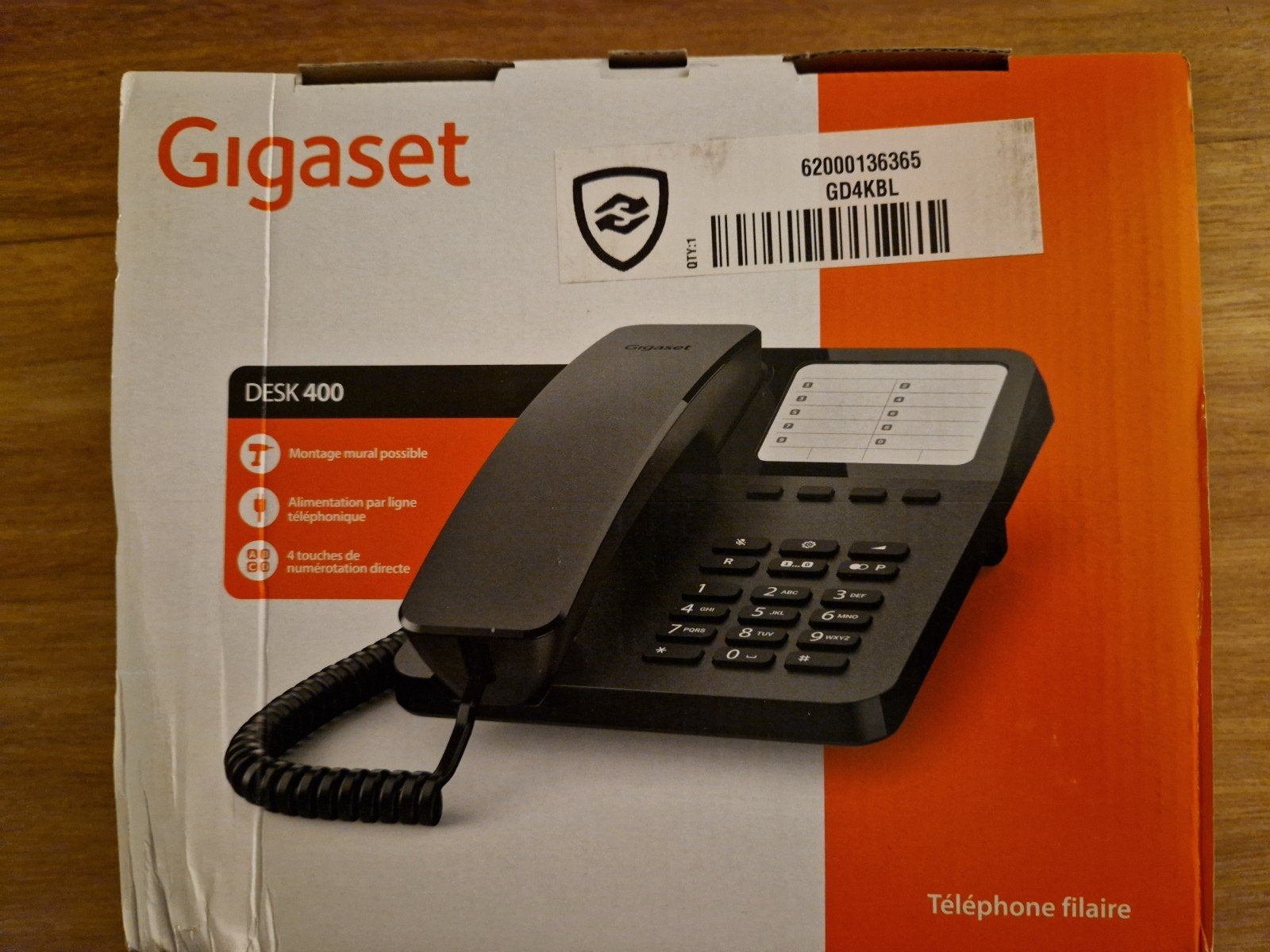 Gigaset DESK 400, Telecommunicatie, Vaste telefoons | Niet Draadloos, Ophalen of Verzenden, Nieuw