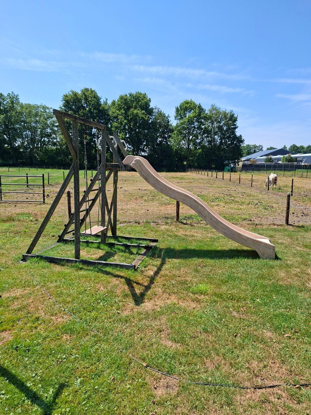 Glijbaan met schommel, Kinderen en Baby's, Ophalen of Verzenden