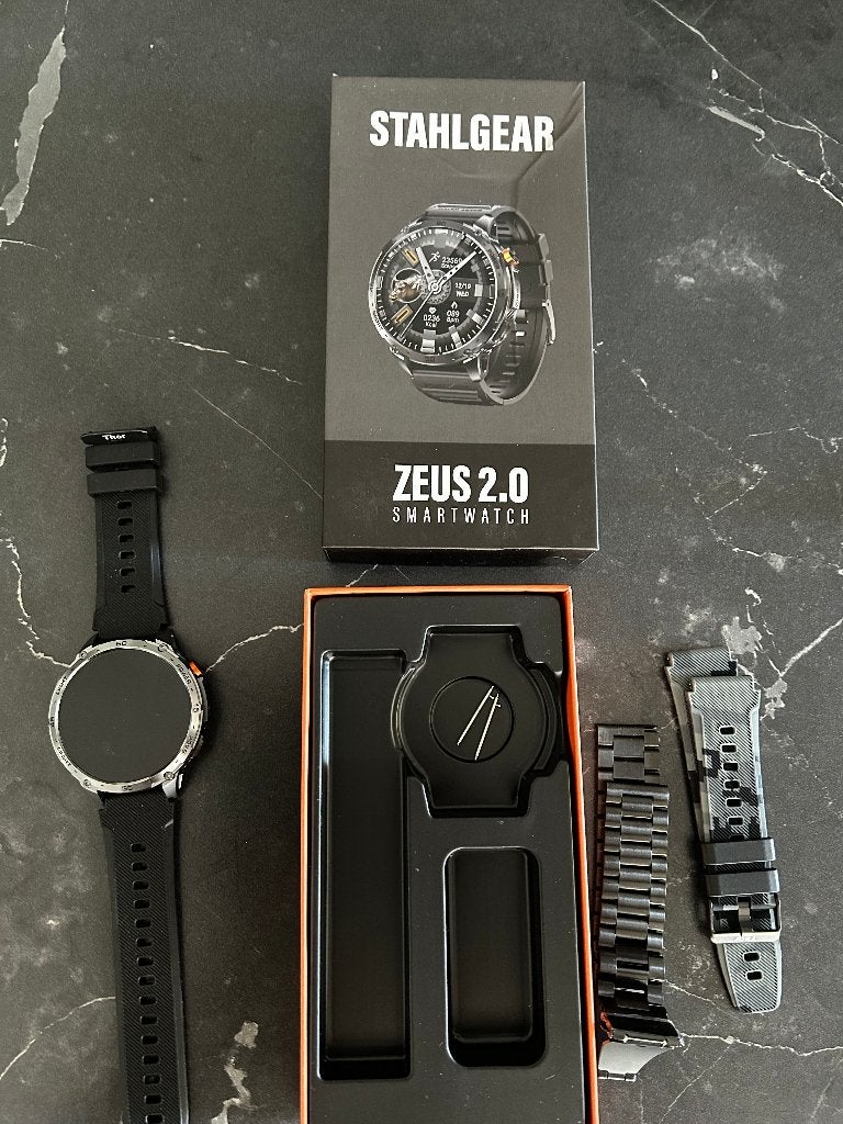 Smartwatch Zeus 2.0 Stahlgear, Ophalen, Zwart, Android, StahlGear