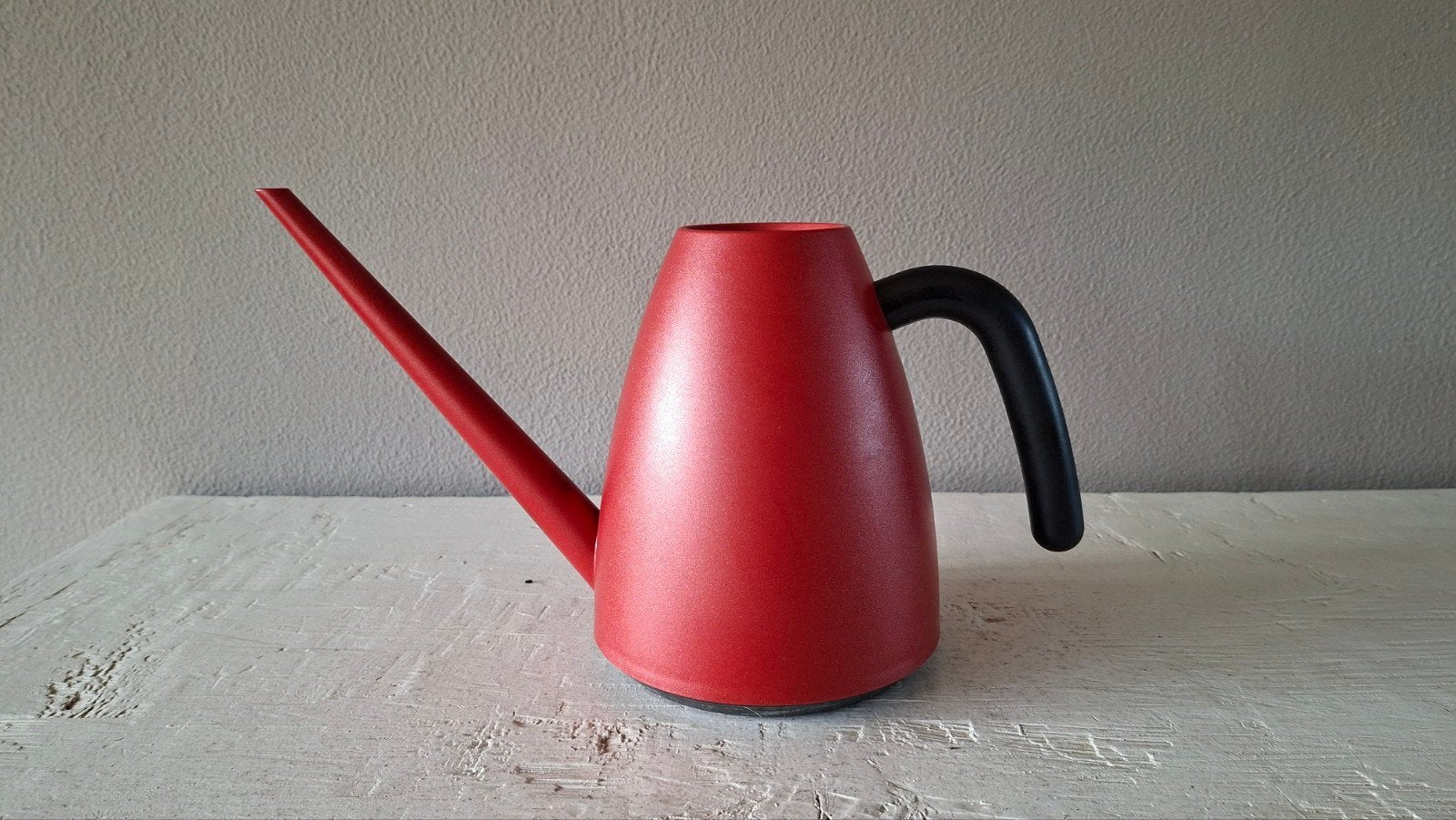 Vintage Elho Neptunus Gieter Rood - Jaren '90 Design, Tuin en Terras, Ophalen of Verzenden, Gebruikt, Kunststof