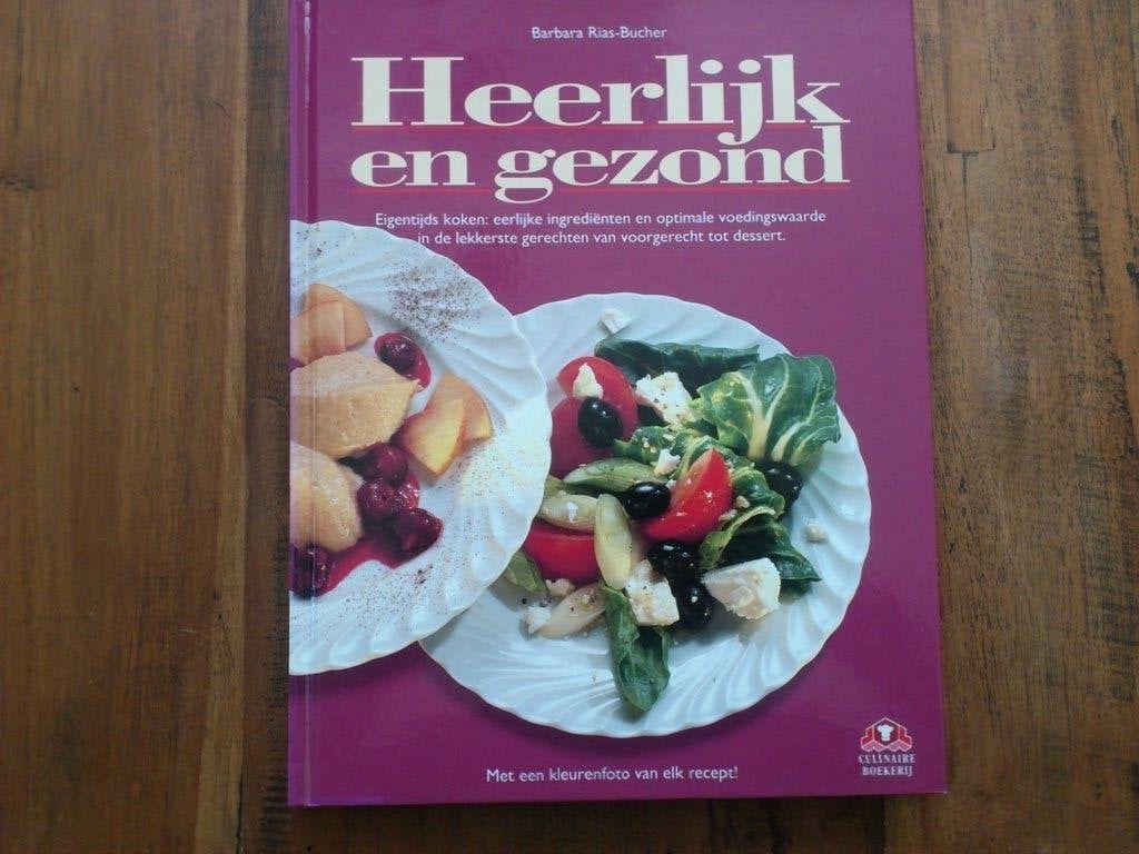 Heerlijk en gezond v Barbara Rias Bucher, Ophalen of Verzenden, Nieuw, B. Rias Bucher, Gezond koken