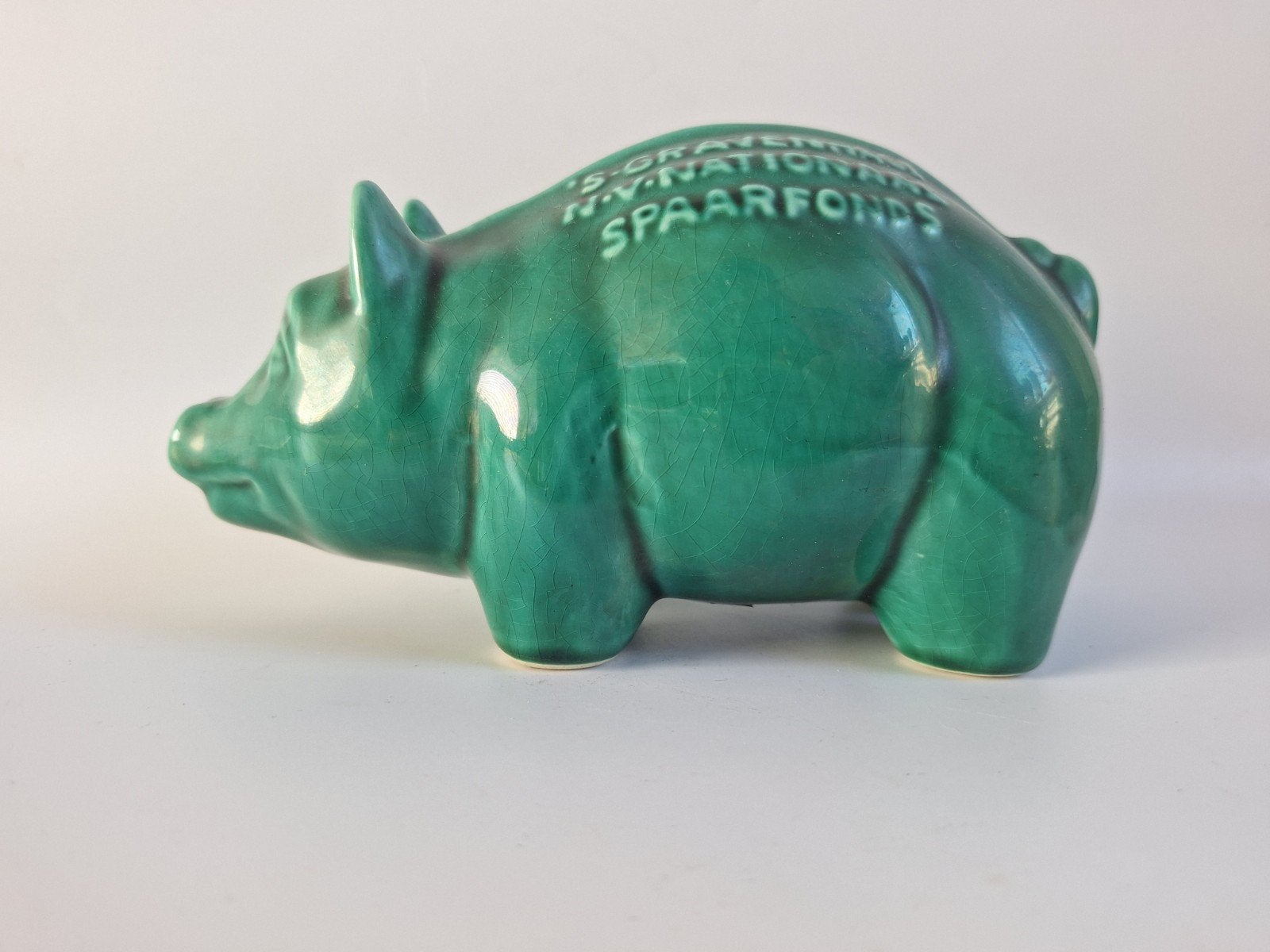 Groene varkens spaarpot spaarfonds
's -gravenhage ., Gevondenengemaakt@gmail.com, Onbekend, Ophalen of Verzenden, Zo goed als nieuw