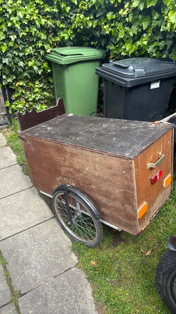 Fiets aanhanger opknapper, Fietsen en Brommers, Fietsaccessoires | Aanhangers en Karren, Ophalen of Verzenden, Zo goed als nieuw