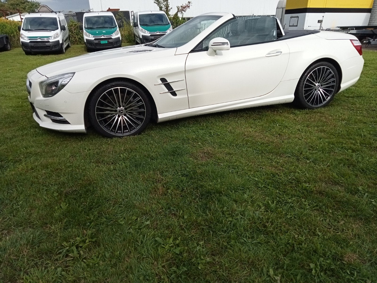 MERCEDES SL R231 AMG STYLING PAKKET VOL OPTIES BJ.2015, Automaat, Achterwielaandrijving, 3500 cc, Leder