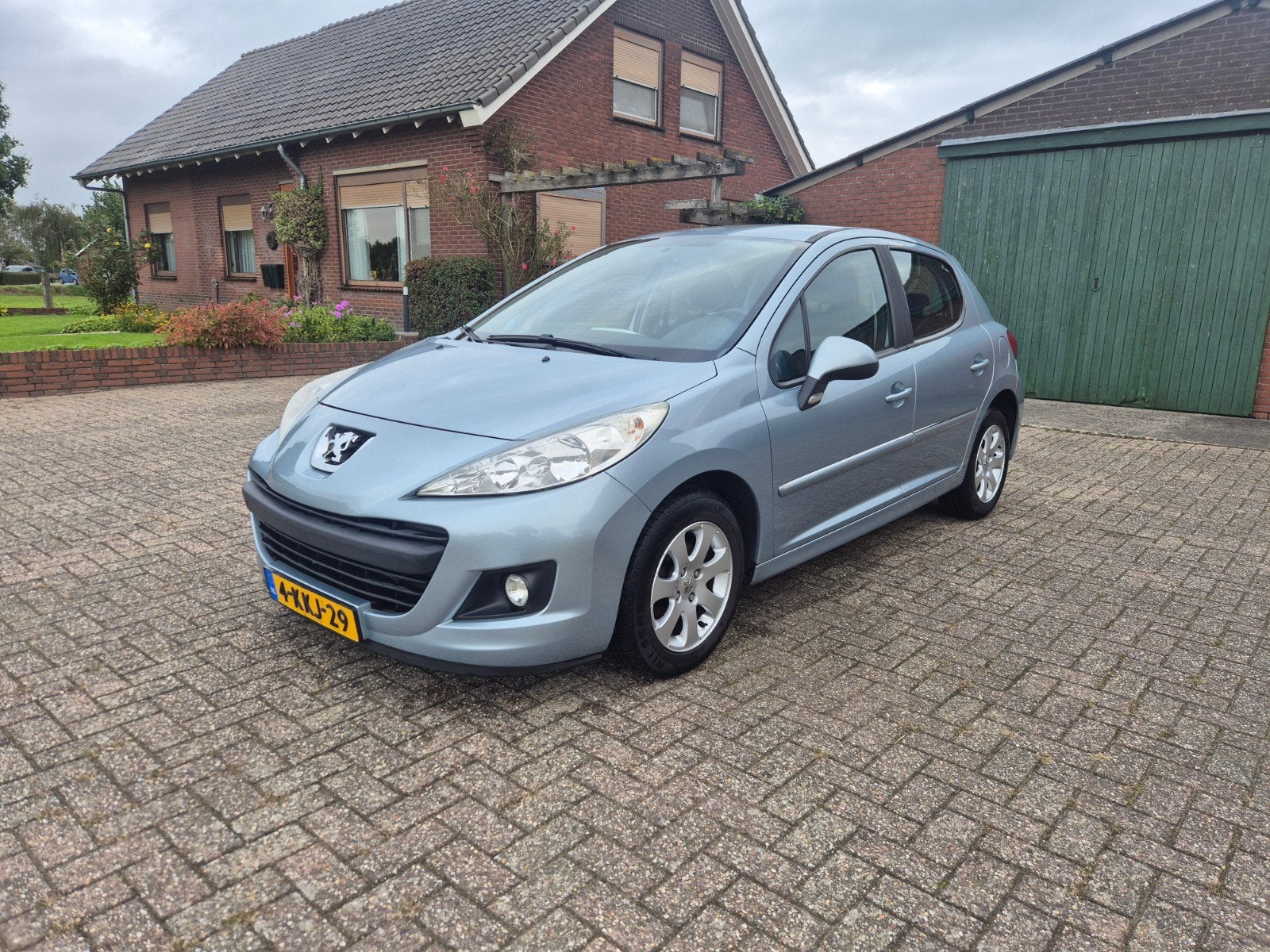 Peugeot 207 1.4 5DRS 2011 Blauw, Voorwielaandrijving, Stof, Zwart, 4 cilinders