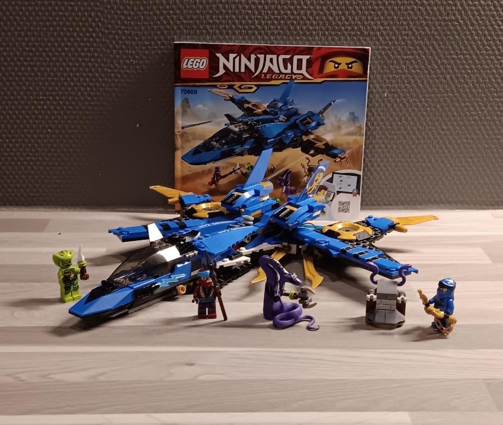 lego jay"s storm fighter 70668, Kinderen en Baby's, Speelgoed | Duplo en Lego, Lego, Ophalen of Verzenden, Zo goed als nieuw, Ninjago
