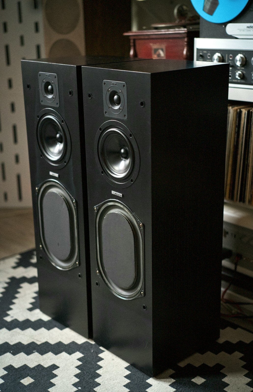 KEF C80 met legendarische units (nieuwe ferrofluid), Audio, Tv en Foto, Luidsprekers, Vloerstaande luidspreker, Gebruikt, Ophalen