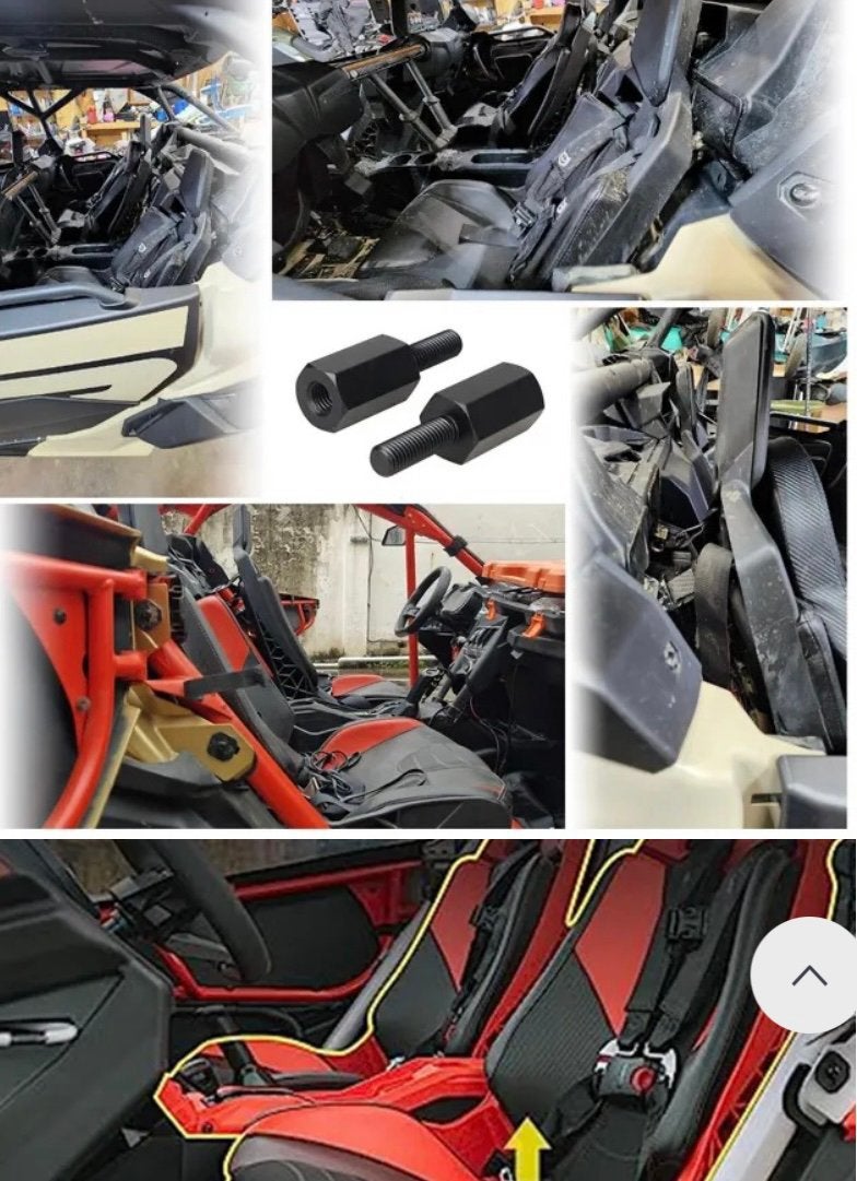 4 stuks 1,5 inch stoelverhoger Can Am Maverick X3, Ophalen of Verzenden
