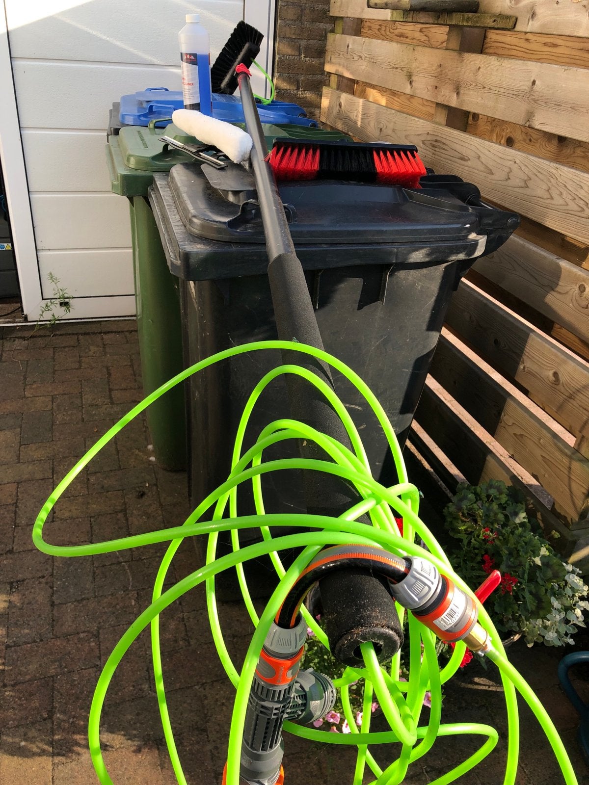 High-Clean Telescoopsteel met Borstel en Slang, Ophalen of Verzenden, Zo goed als nieuw, Overige typen