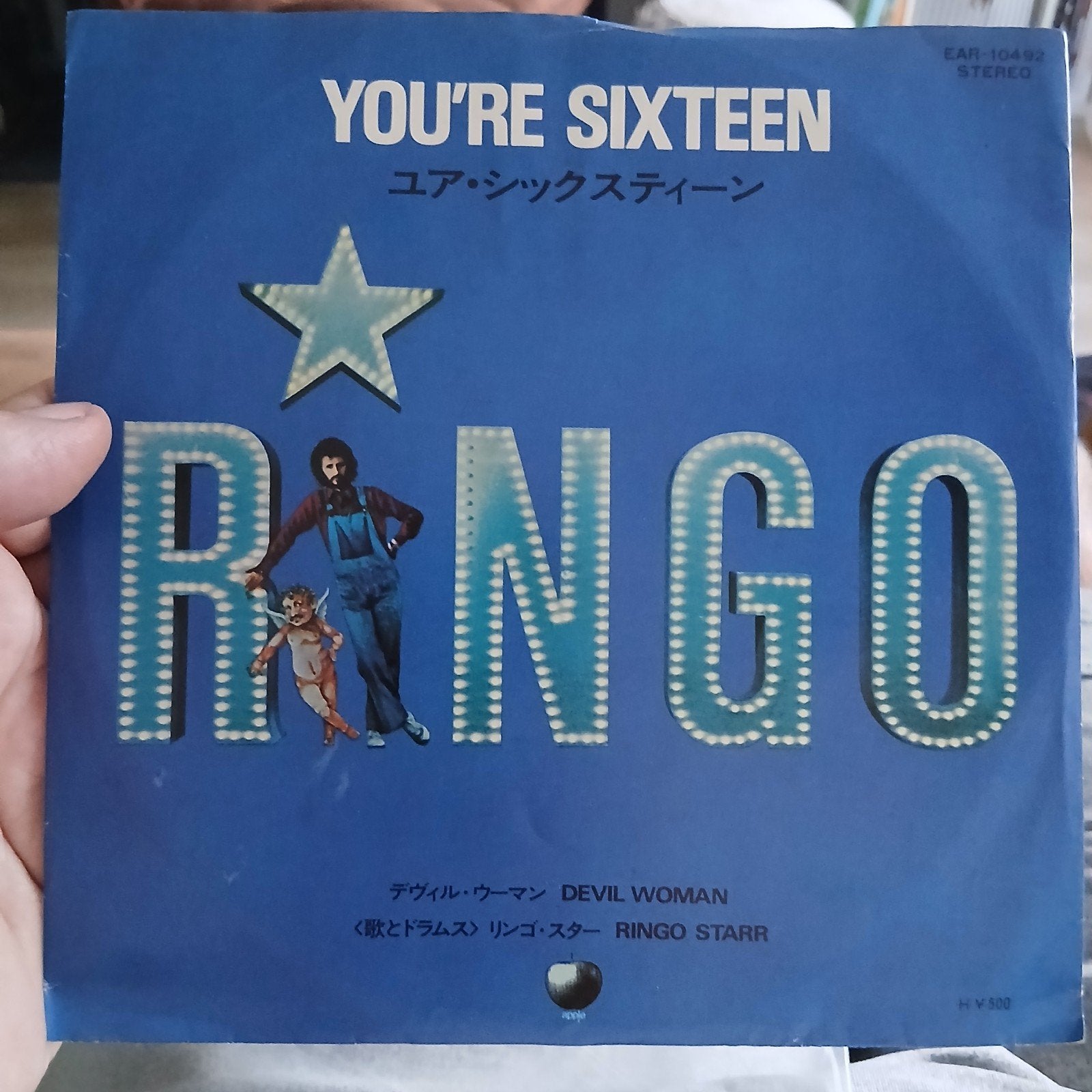 Ringo Starr - You're Sixteen / Devil Woman (Japanse persing), 7 inch, Ophalen of Verzenden, Zo goed als nieuw, Import