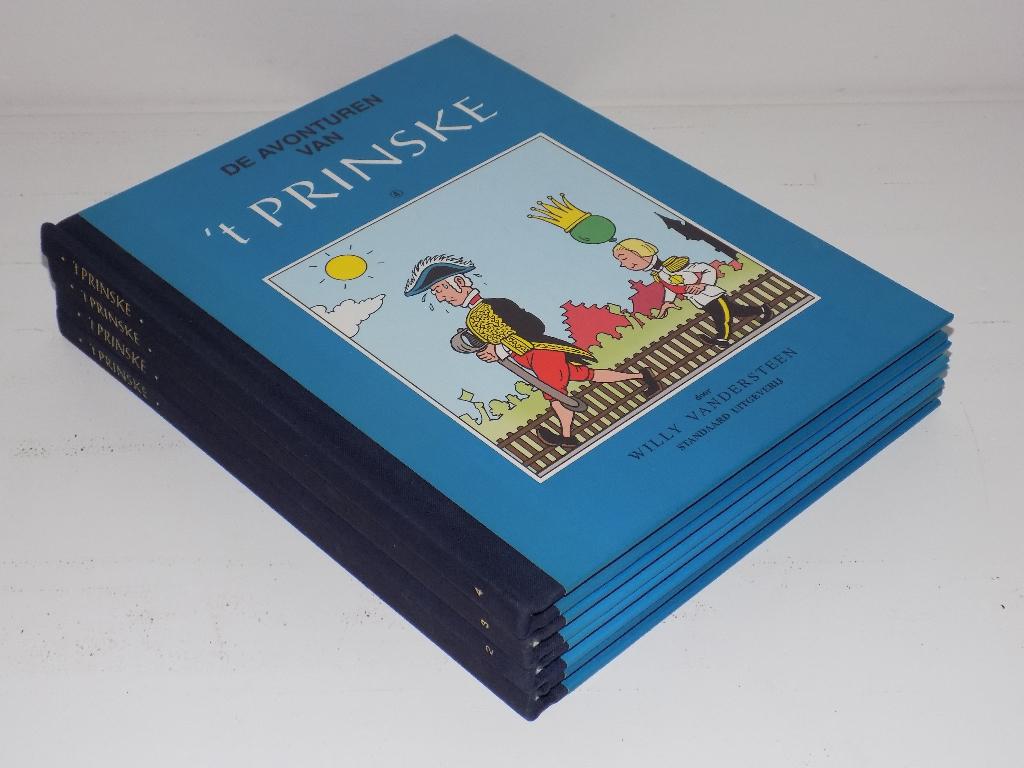 't Prinske ~ Complete serie HC's 1 t/m 4 [Klassiek Blauw], Eén stripboek, Ophalen of Verzenden, Zo goed als nieuw, Willy Vandersteen