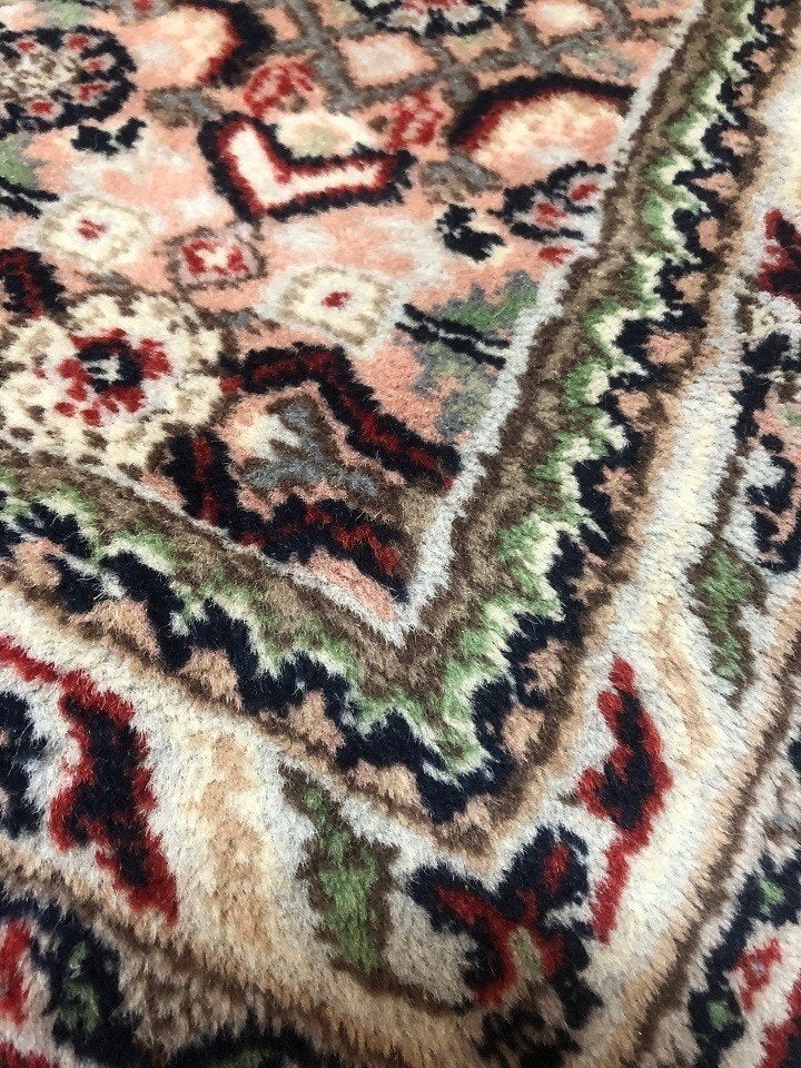 Handgeknoopt Perzisch tapijt Bidjar Oosters vloerkleed, Gebruikt, 200 cm of meer, Ophalen of Verzenden, Rechthoekig