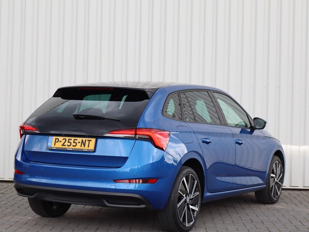 Skoda Scala 1.0 TSI 110pk Sport Business | LED Koplampen | P, 12 maanden, Scala, Gebruikt, Blauw