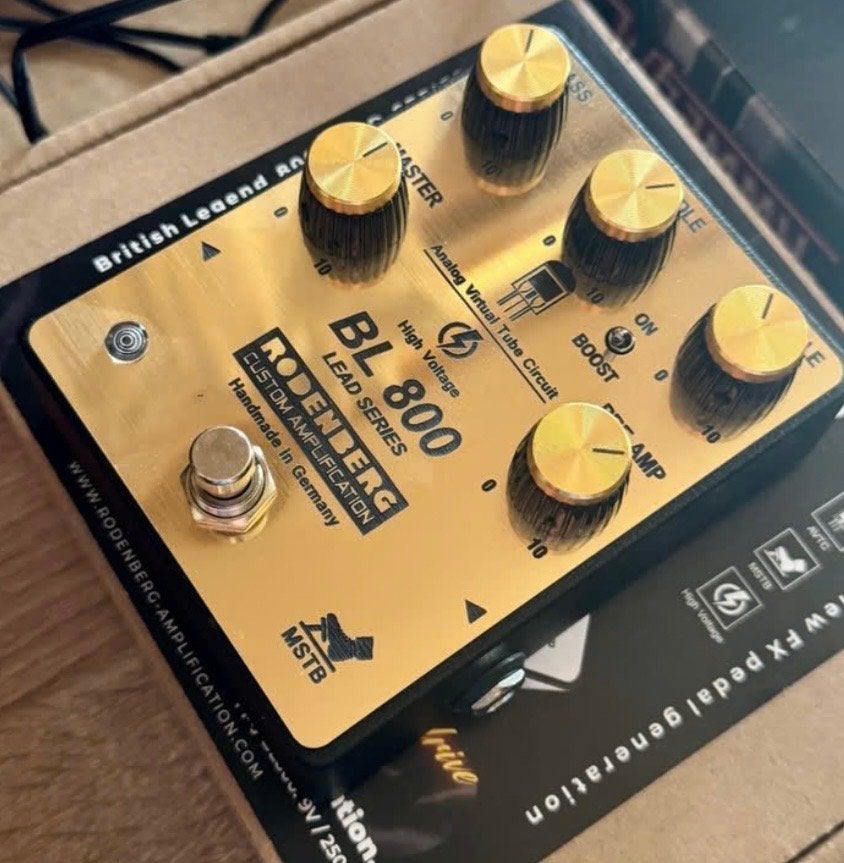 Rodenberg BL800 overdrive, Ophalen of Verzenden, Zo goed als nieuw, Distortion, Overdrive of Fuzz